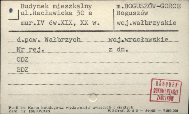 budynek mieszkalny, skan 1