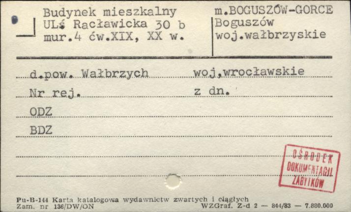 budynek mieszkalny, skan 1