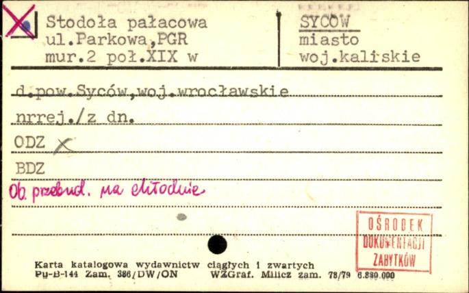 stodoła pałacowa, skan 1