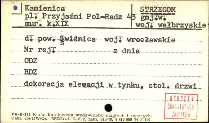 kamienica, skan 1