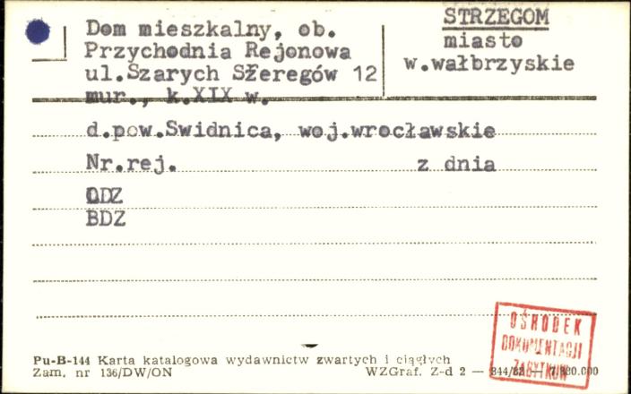 dom mieszkalny, ob. przychodnia rejonowa, skan 1