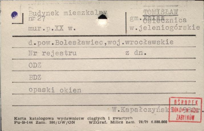 budynek mieszkalny, skan 1