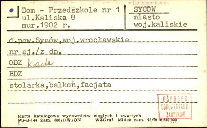 dom-Przedszkole nr 1, skan 1