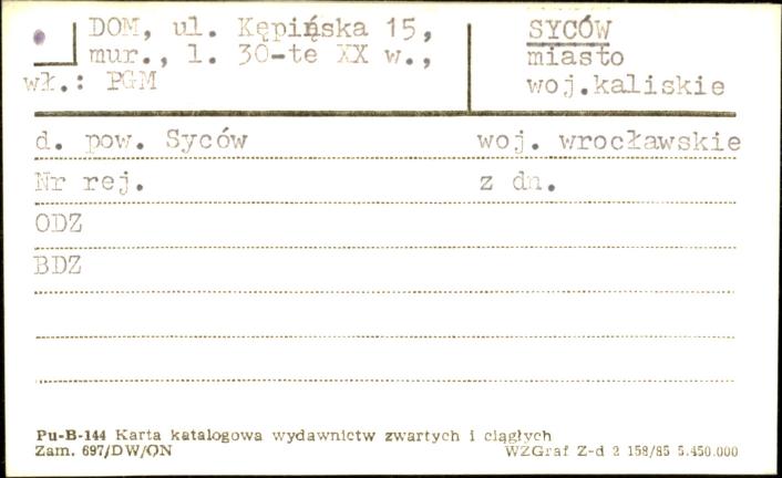 dom, skan 1