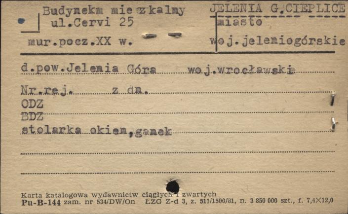 budynek mieszkalny, skan 1