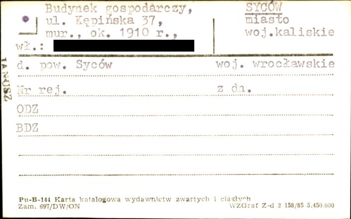 budynek gospodarczy, skan 1