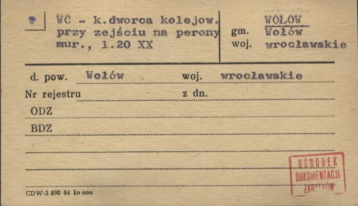 WC - k. dworca kolejow. przy zejściu na perony, skan 1