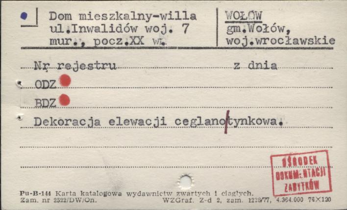 dom mieszkalny - willa, skan 1