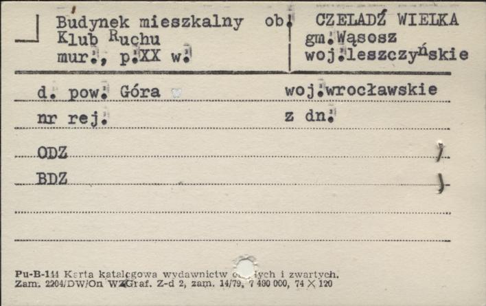 budynek mieszkalny, ob. Klub Ruchu, skan 1