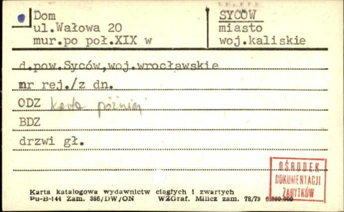 dom, skan 1