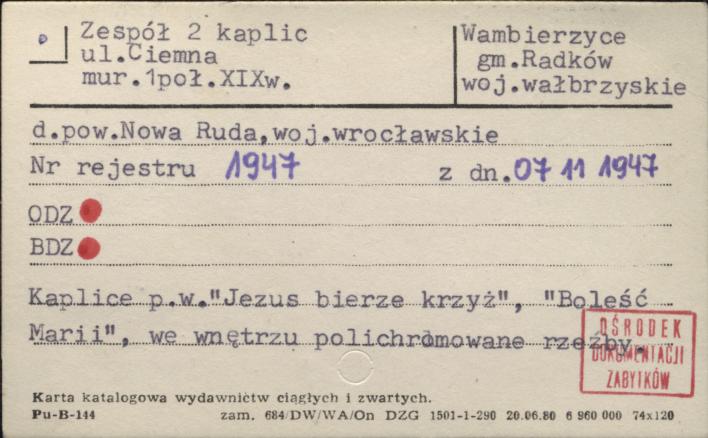 zespół 2 kaplic, skan 1