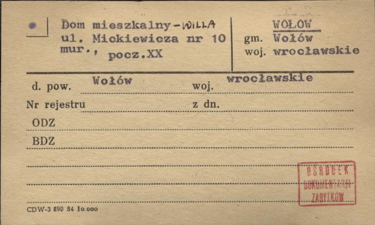 dom mieszkalny - willa, skan 1