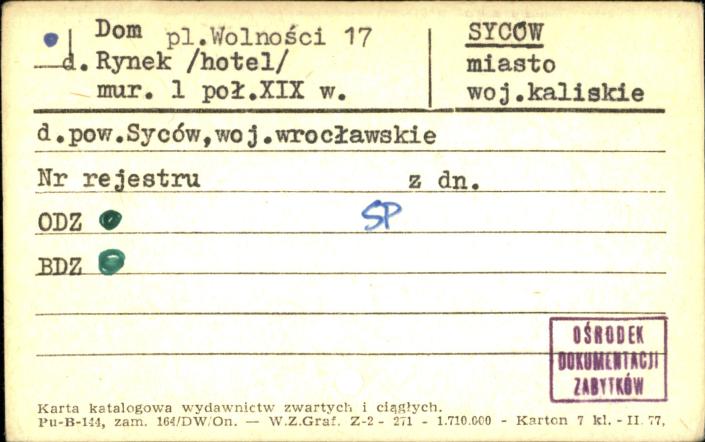 dom, skan 1