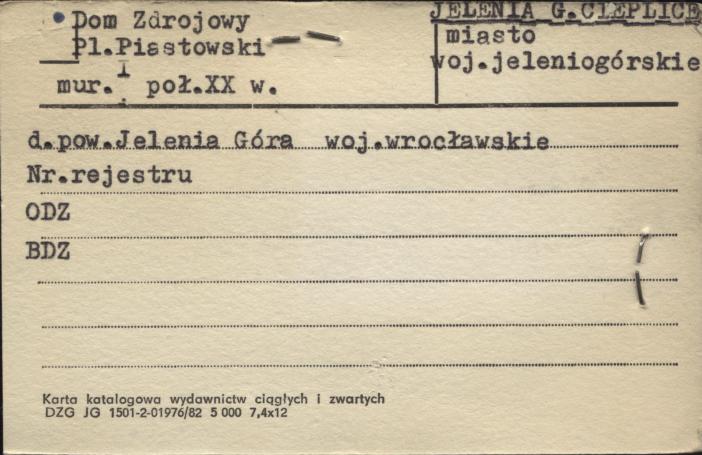 Dom Zdrojowy, skan 1