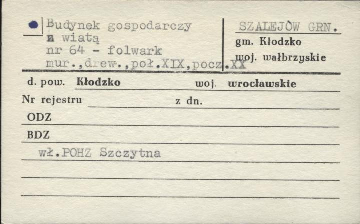 budynek gospodarczy z wiatą - folwark, skan 1