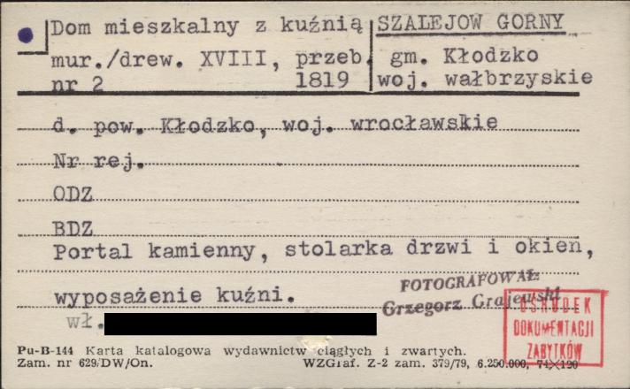 dom mieszkalny z kuźnią, skan 1
