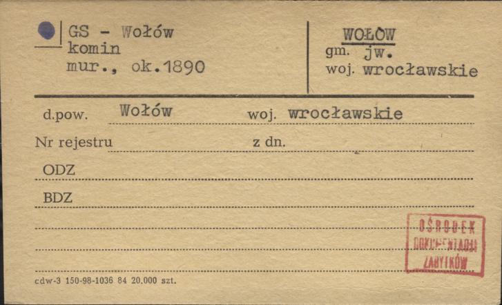 GS - Wołów komin, skan 1