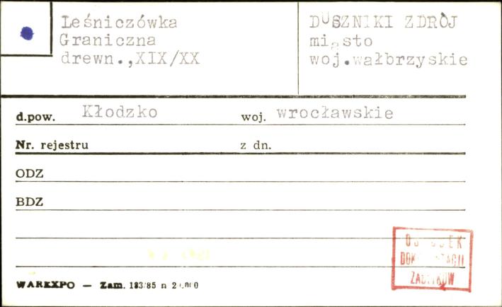 leśniczówka, skan 1