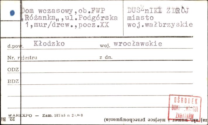 dom wczasowy, skan 1
