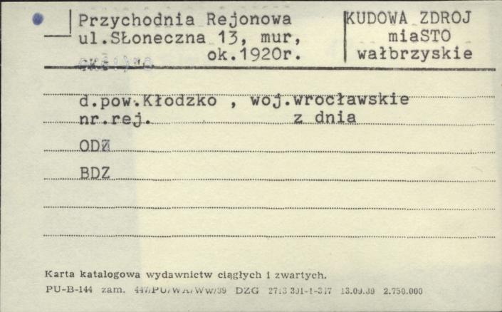 przychodnia rejonowa, skan 1