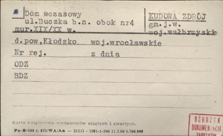 dom wczasowy, skan 1