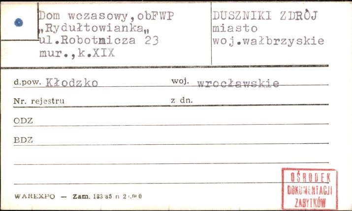 dom wczasowy, skan 1