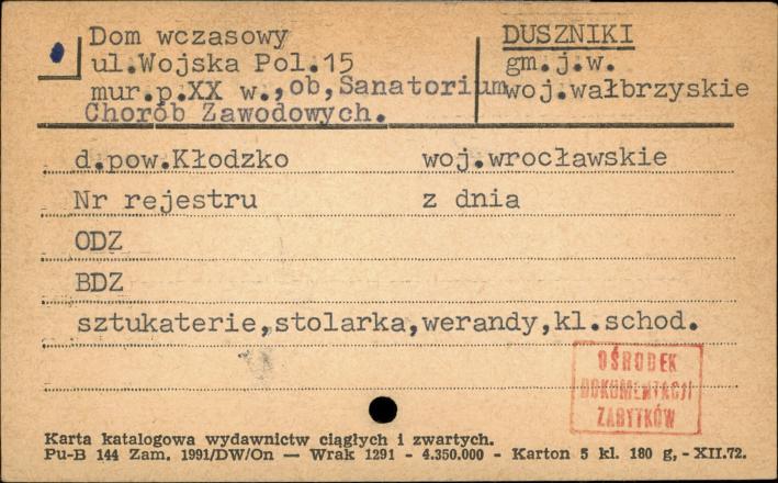 dom wczasowy, skan 1