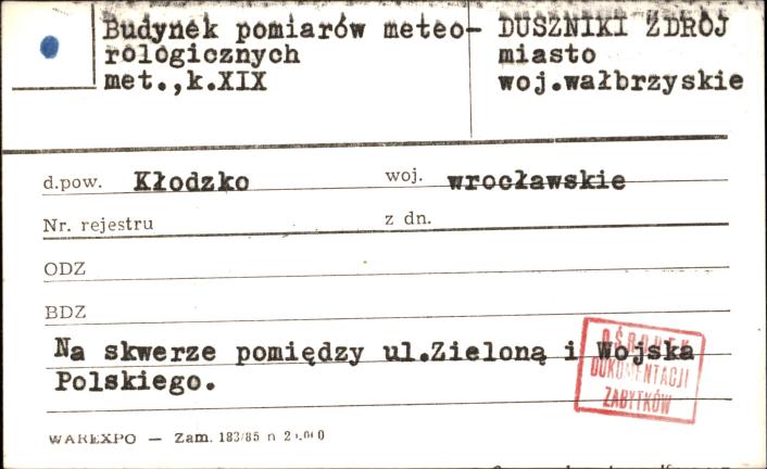 budynek pomiarów meteorologicznych, skan 1