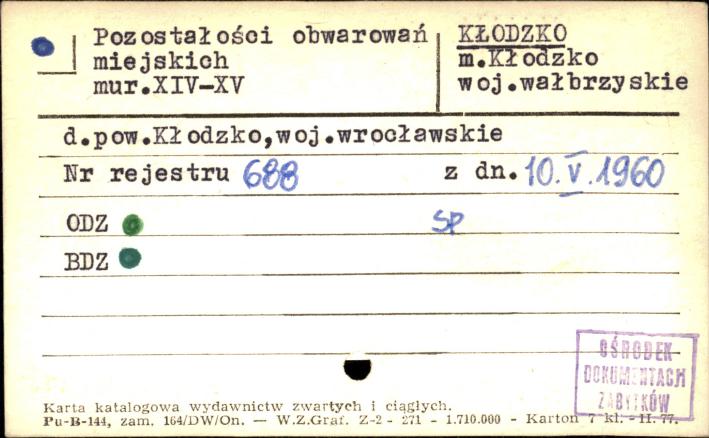 pozostałości obwarowań miejskich, skan 1