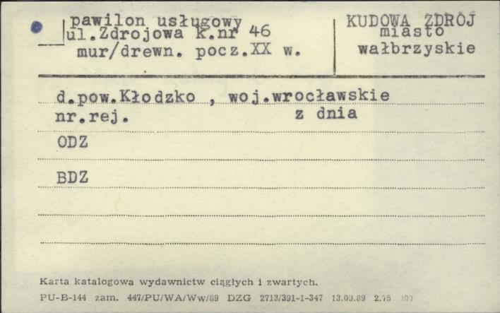 pawilon usługowy, skan 1