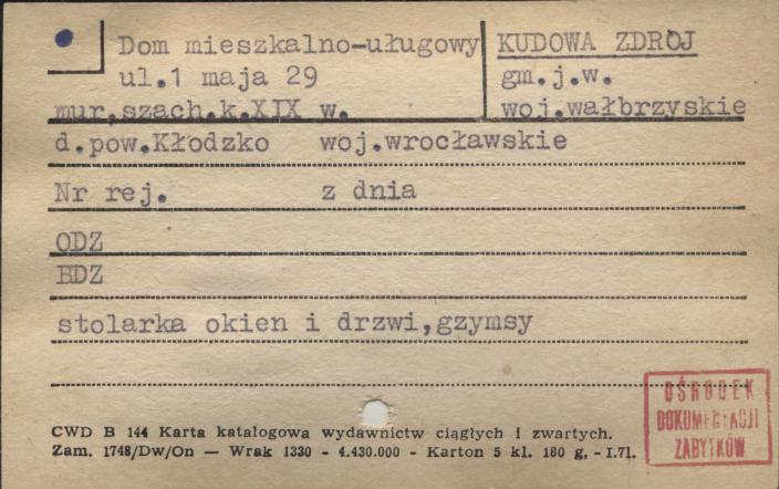 dom mieszkalno-usługowy, skan 1
