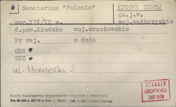 sanatorium Polonia, skan 1