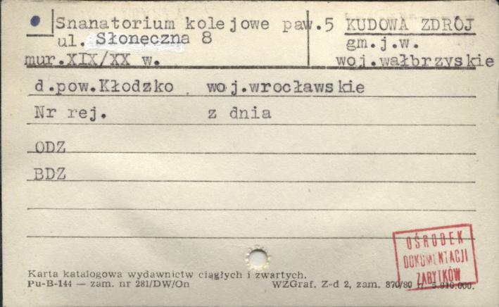 sanatorium kolejowe paw. 5, skan 1