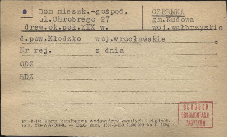 dom mieszkalno-gospodarczy, skan 1