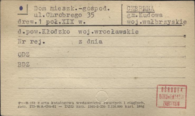 dom mieszkalno-gospodarczy, skan 1