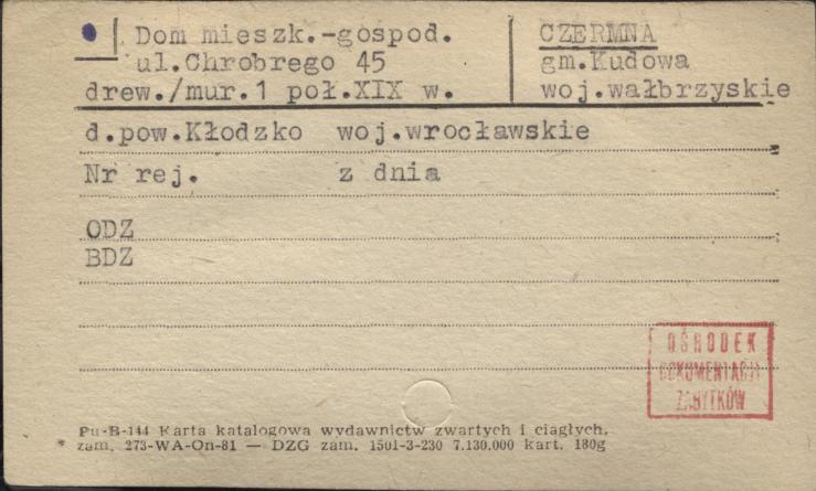 dom mieszkalno-gospodarczy, skan 1