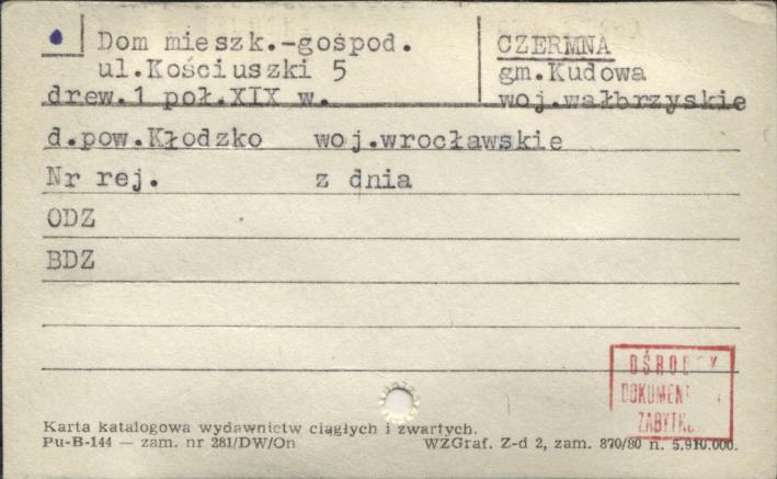 dom mieszkalno-gospodarczy, skan 1