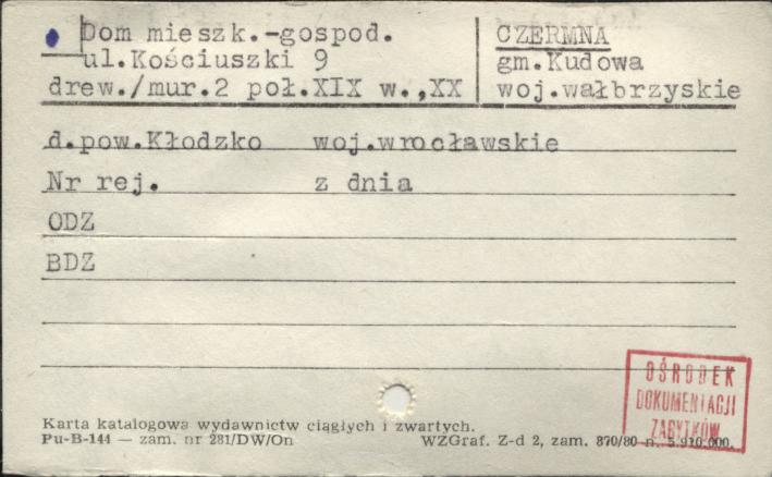 dom mieszkalno-gospodarczy, skan 1