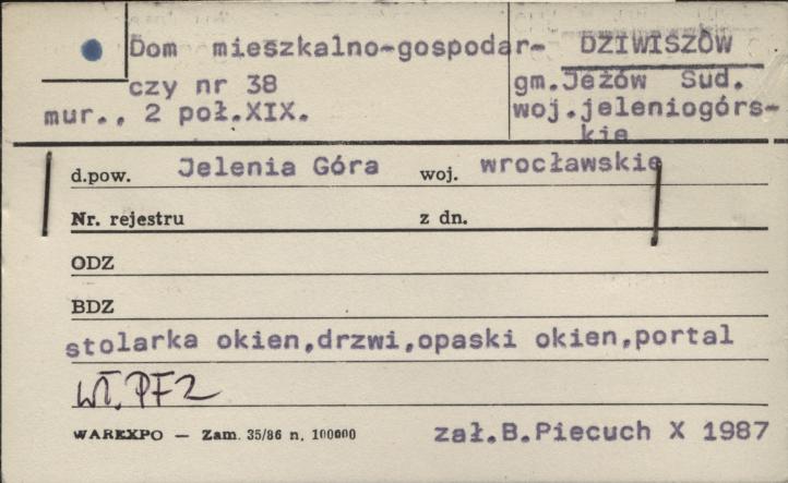 dom mieszkalno-gospodarczy, skan 1