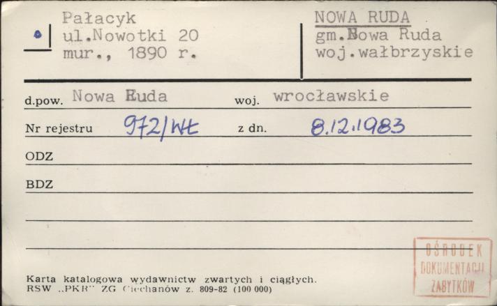 pałacyk, skan 1