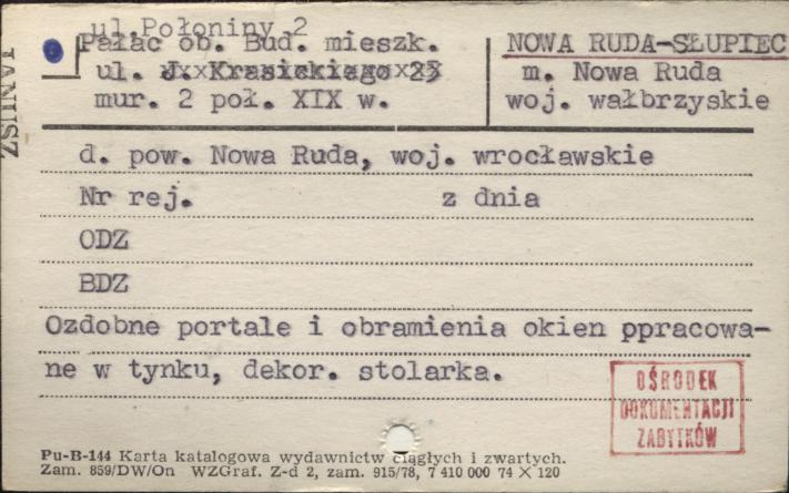 pałac, ob. bud. mieszk., skan 1