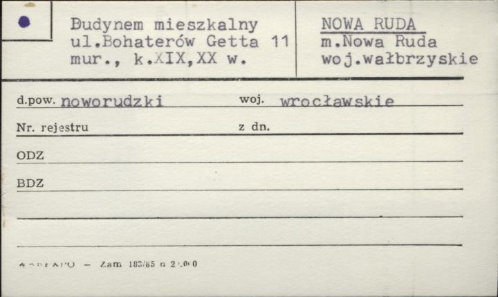 budynek mieszkalny, skan 1