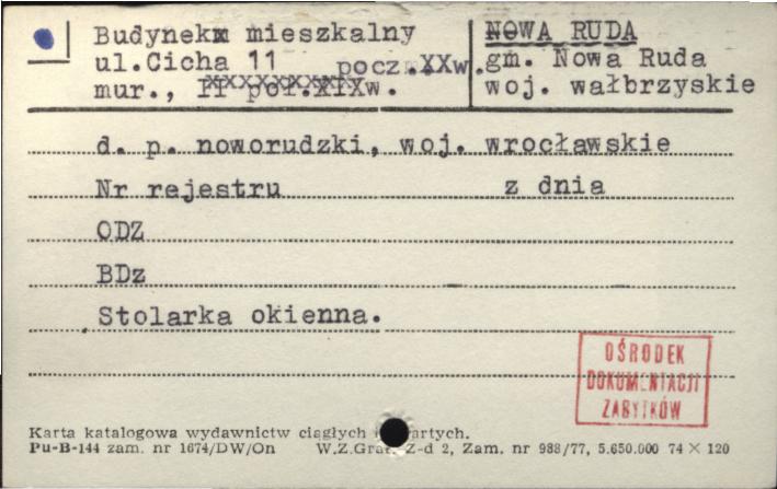 budynek mieszkalny, skan 1
