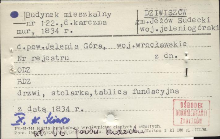 budynek mieszkalny, d. karczma, skan 1