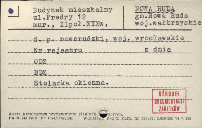 budynek mieszkalny, skan 1