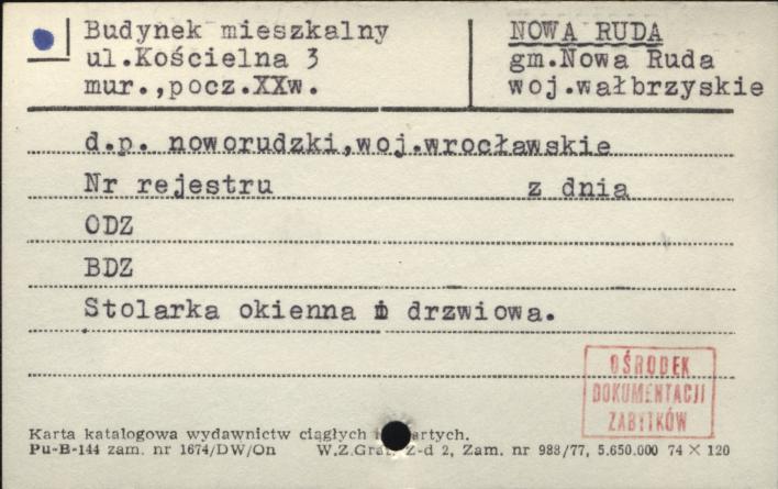budynek mieszkalny, skan 1