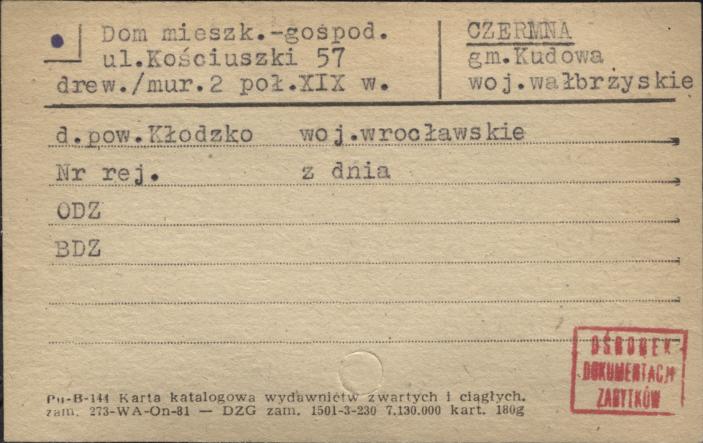 dom mieszkalno-gospodarczy, skan 1