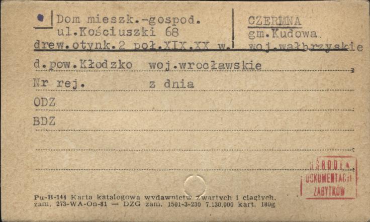 dom mieszkalno-gospodarczy, skan 1