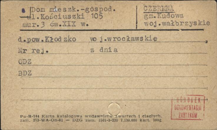 dom mieszkalno-gospodarczy, skan 1