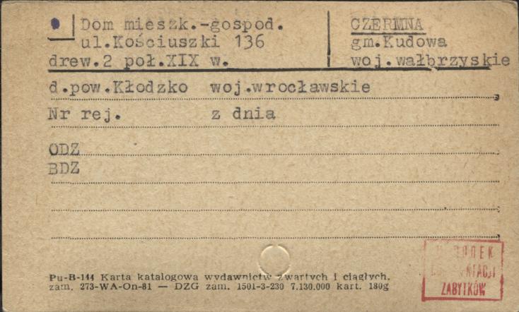 dom mieszkalno-gospodarczy, skan 1